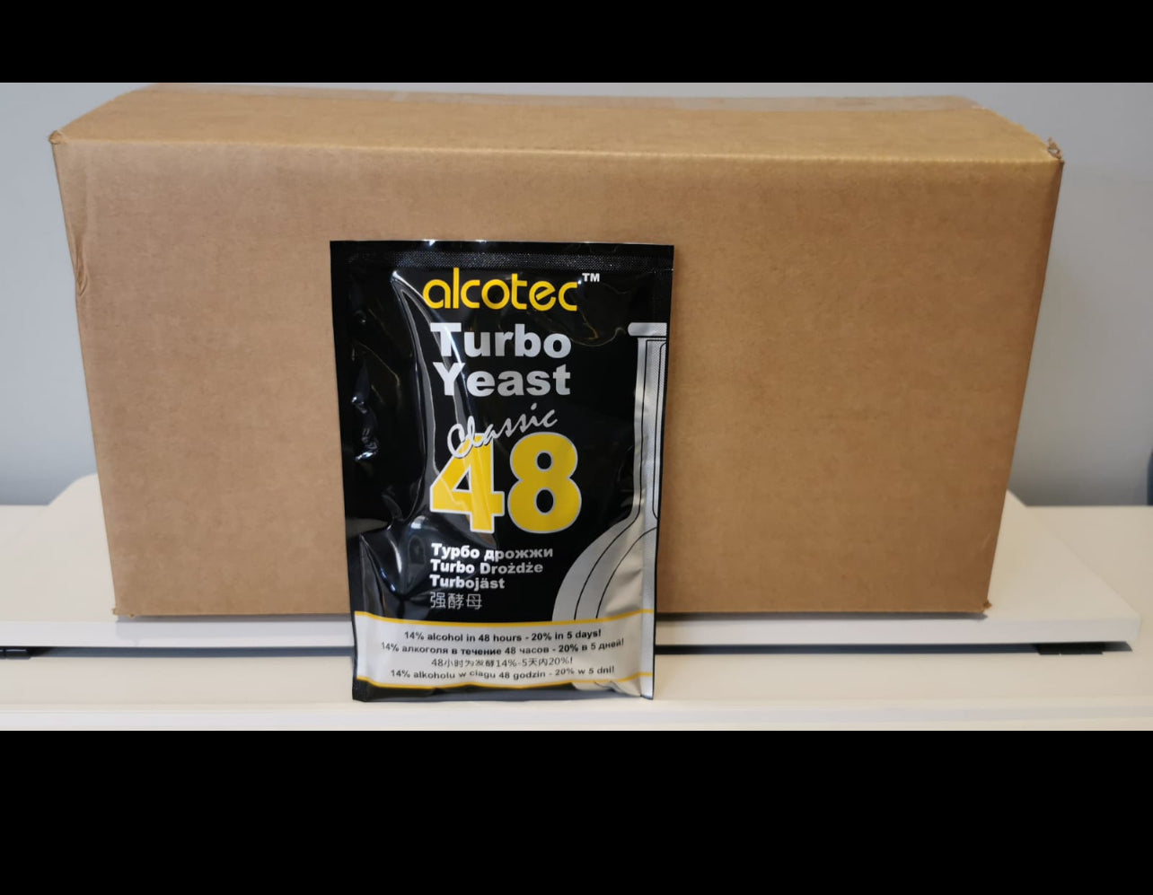 Box of 40 Alcotec Turbo Yeast