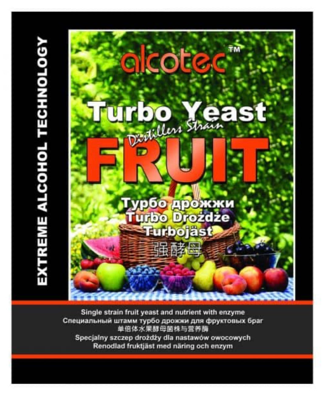 Alcotec Turbo Yeast Fruit